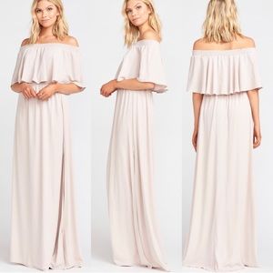 SMYM Hacienda Maxi Dress Show Me The Ring Crisp S